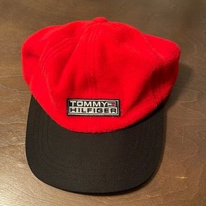 Vintage Tommy Hilfiger Fleece Lined Nylon Hat